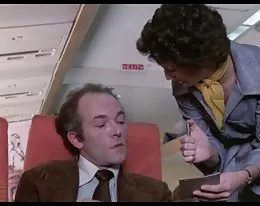 Vintage lockigt flygplan