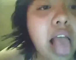 Latinamerikansk på webbkamera